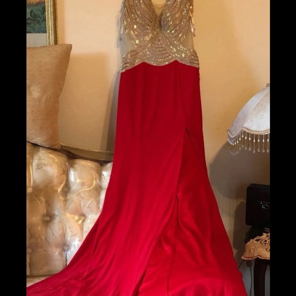 Sexy evening gown